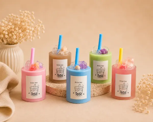 Bubble Tea Soap Collection